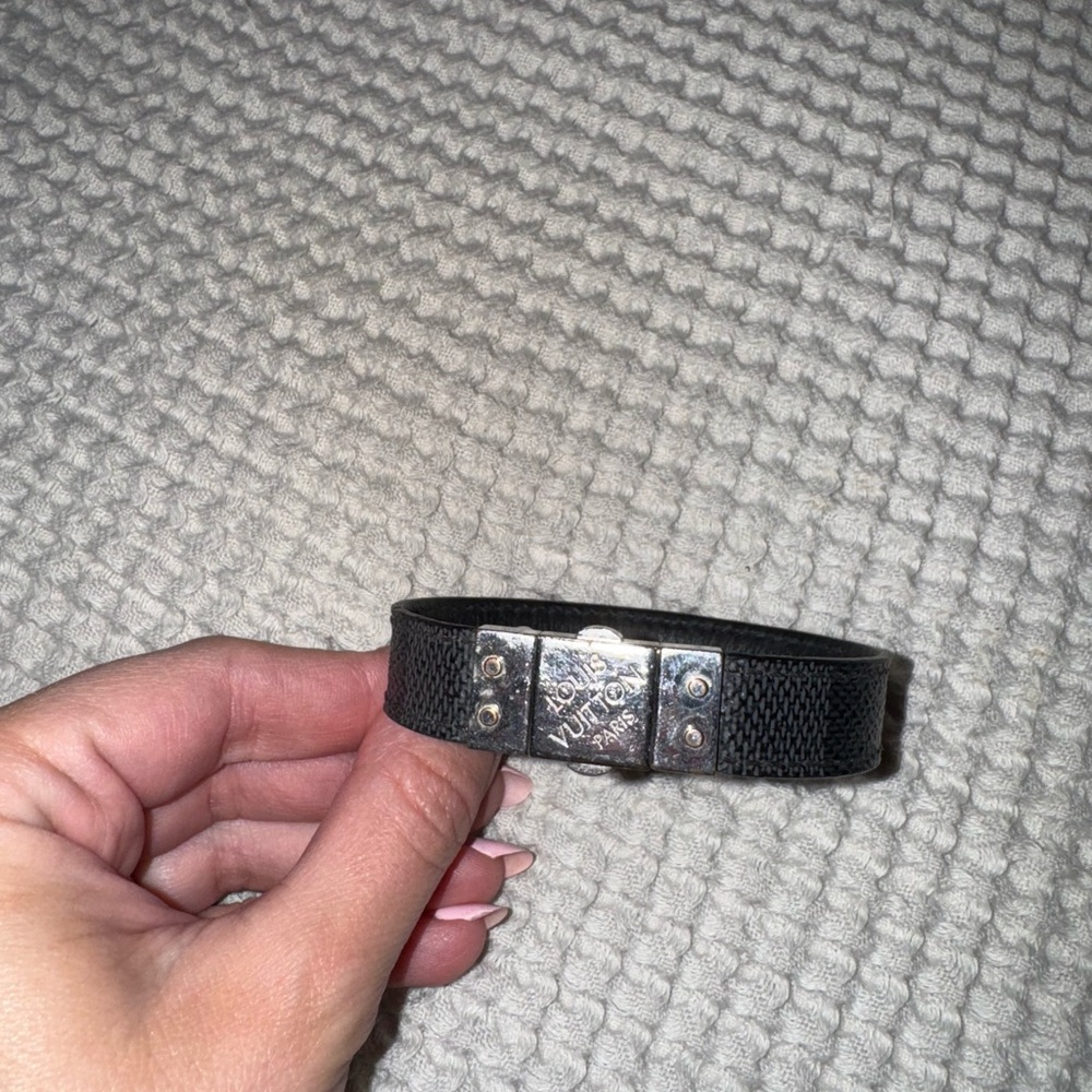 Louis Vuitton Black Bracelet